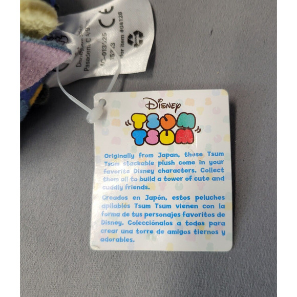 Tsum Tsum Zootopia Plush Chief Bogo Buffalo Police Cop Blue Mini 3.5" Toy New - Picture 6 of 16